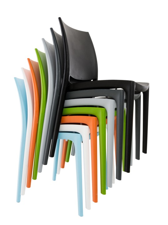 Silla MAYA, gris oscuro Silla MAYA, gris oscuro