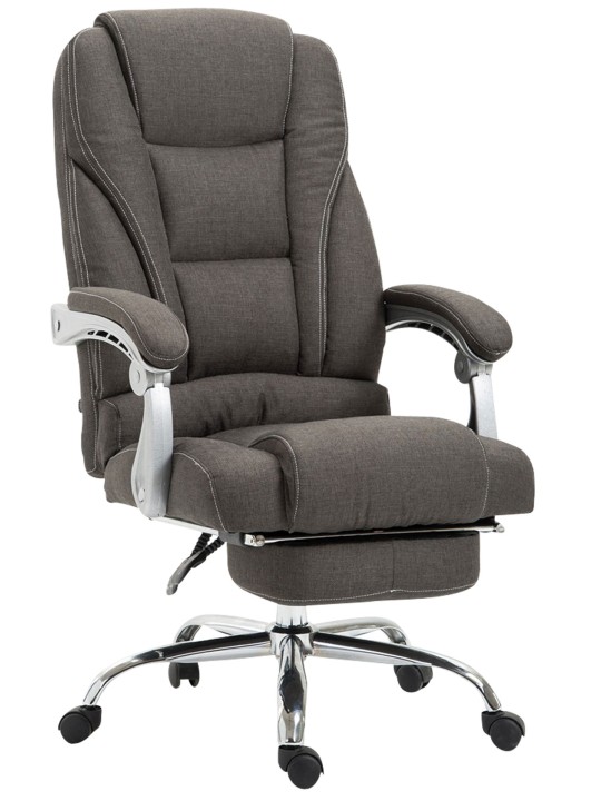 Silla de oficina Pacific tela, gris oscuro