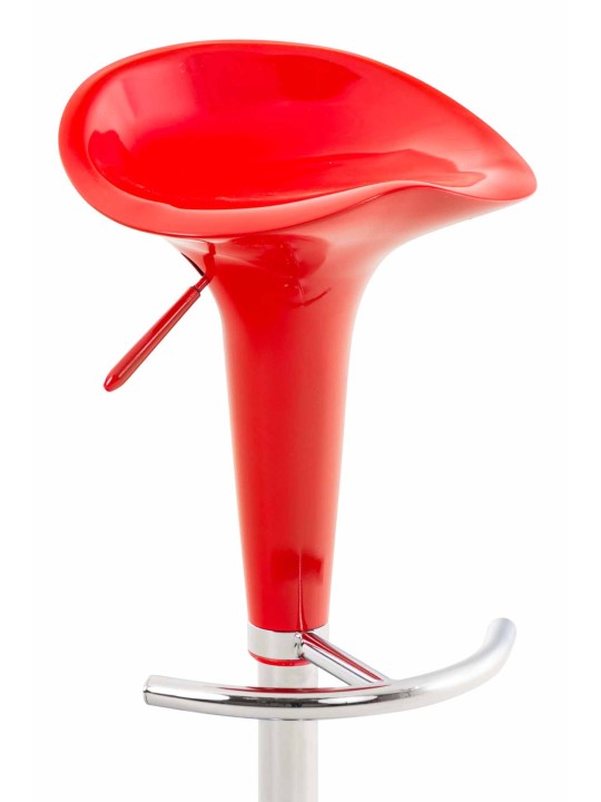 Juego de 2 taburetes de bar Saddle, rojo Juego de 2 taburetes de bar Saddle, rojo