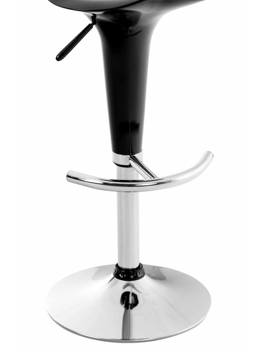 Juego de 2 taburetes de bar Saddle, negro Juego de 2 taburetes de bar Saddle, negro