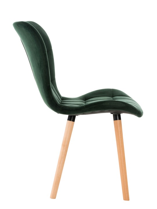Silla Elda terciopelo, verde