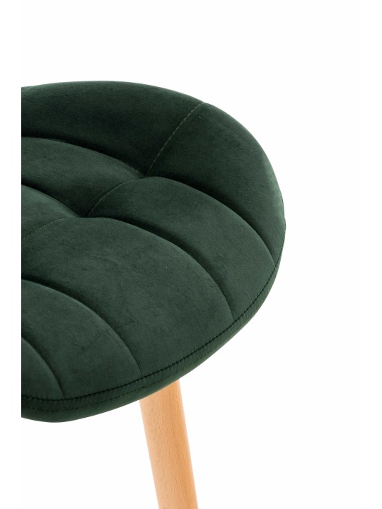 Silla Elda terciopelo, verde