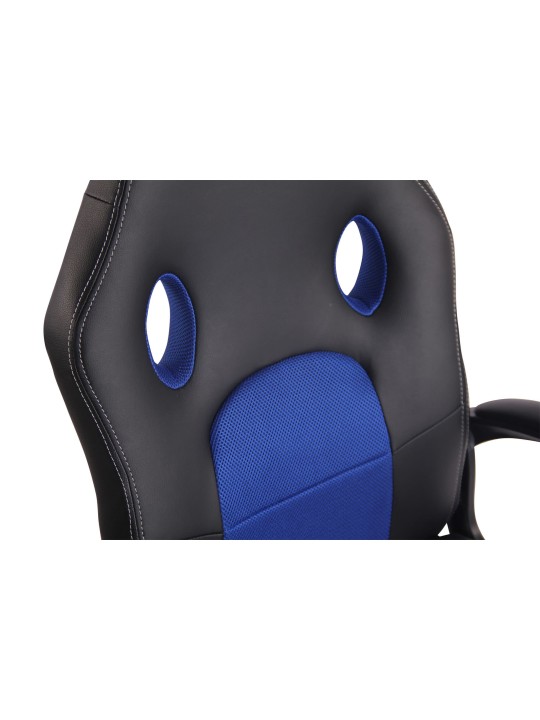 Silla de oficina Elbing, negro/azul Silla de oficina Elbing, negro/azul
