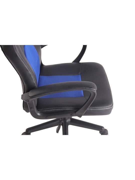 Silla de oficina Elbing, negro/azul Silla de oficina Elbing, negro/azul