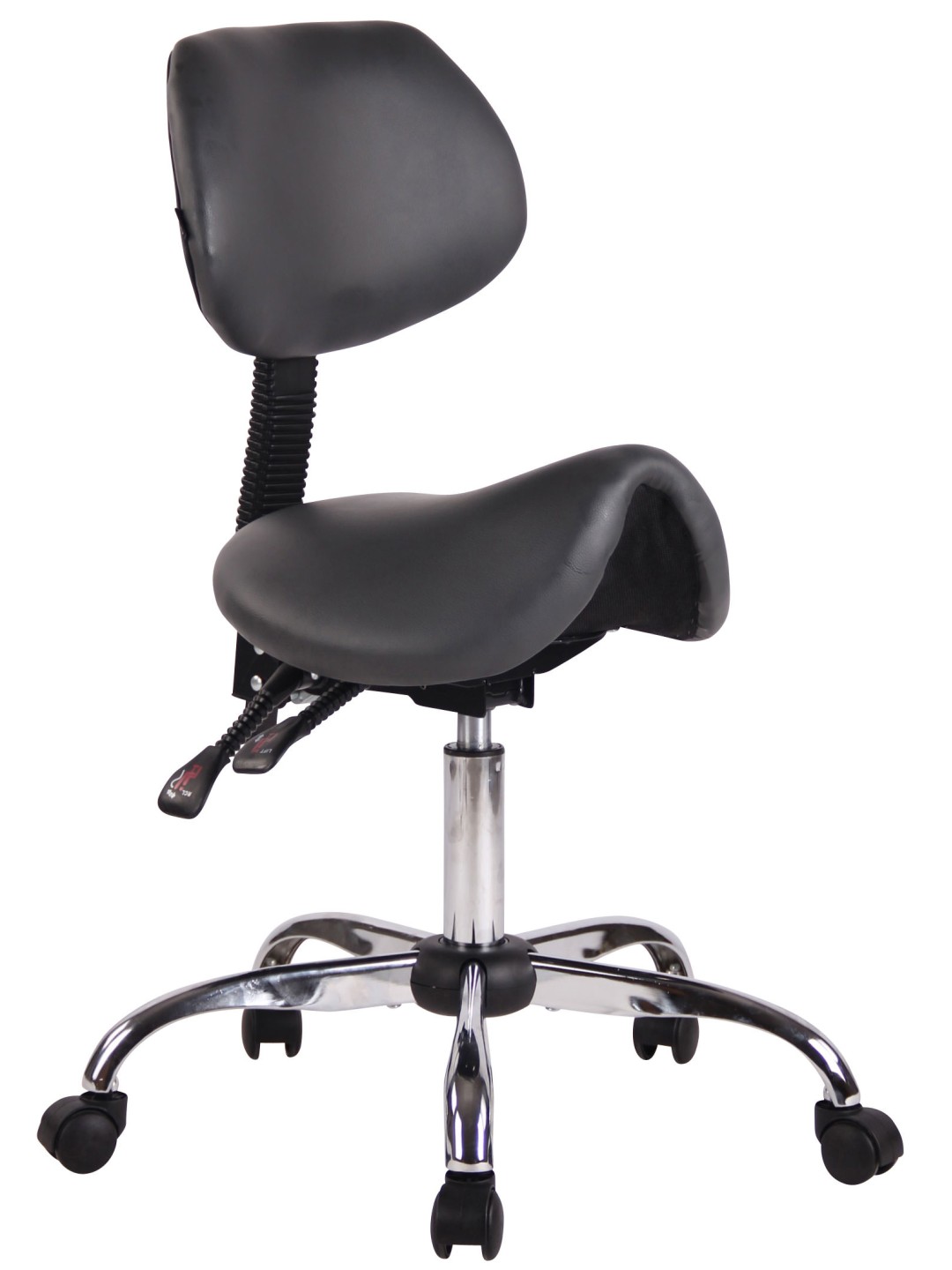 Taburete de trabajo Stuttgart, gris