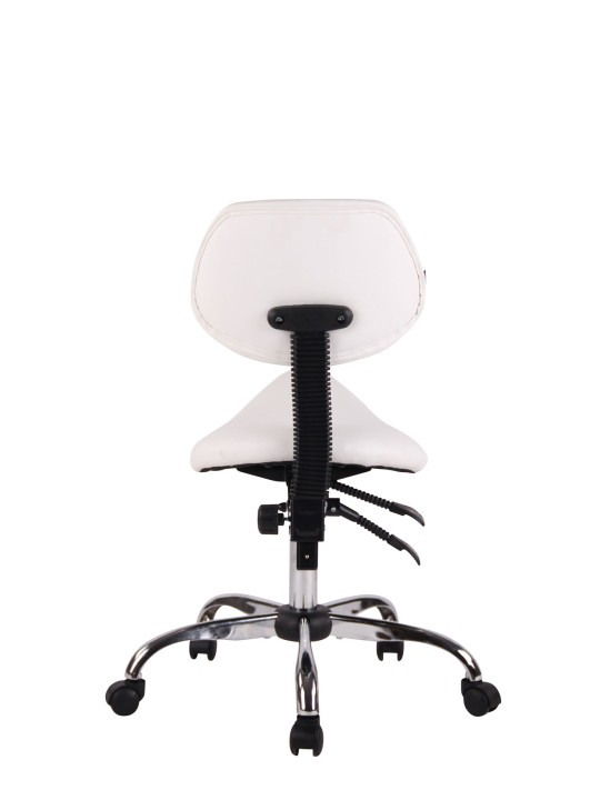 Taburete de trabajo Stuttgart, blanco Taburete de trabajo Stuttgart, blanco