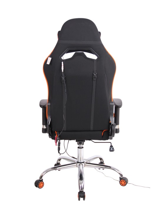 Silla de oficina Limit XM tela, negro/naranja