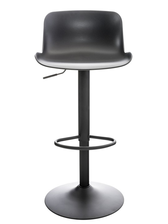 Juego de 2 taburetes de bar Almada, negro Juego de 2 taburetes de bar Almada, negro