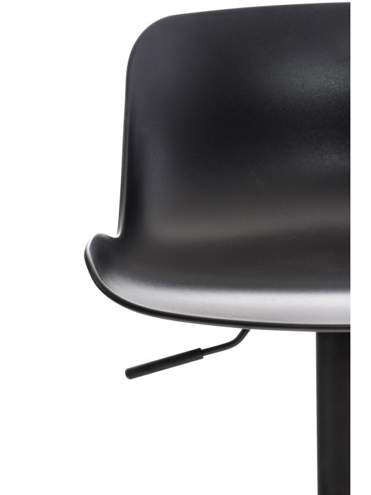 Juego de 2 taburetes de bar Almada, negro Juego de 2 taburetes de bar Almada, negro