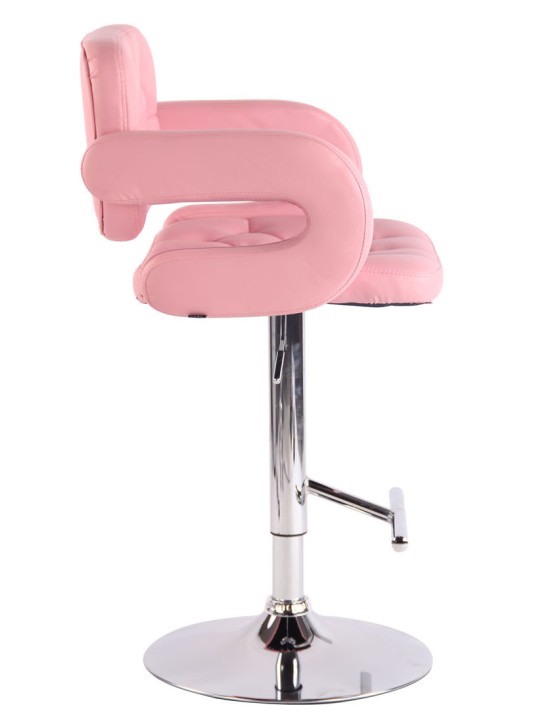 Juego de 2 taburetes de bar Dublin C, rosa Juego de 2 taburetes de bar Dublin C, rosa