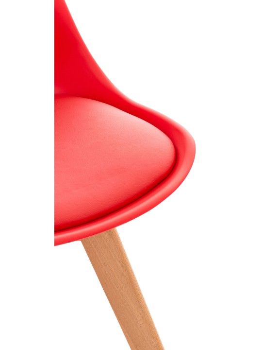 Silla Linares, rojo Silla Linares, rojo