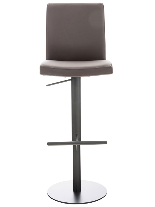 Taburete de bar Cadiz piel sintética, marrón Taburete de bar Cadiz piel sintética, marrón