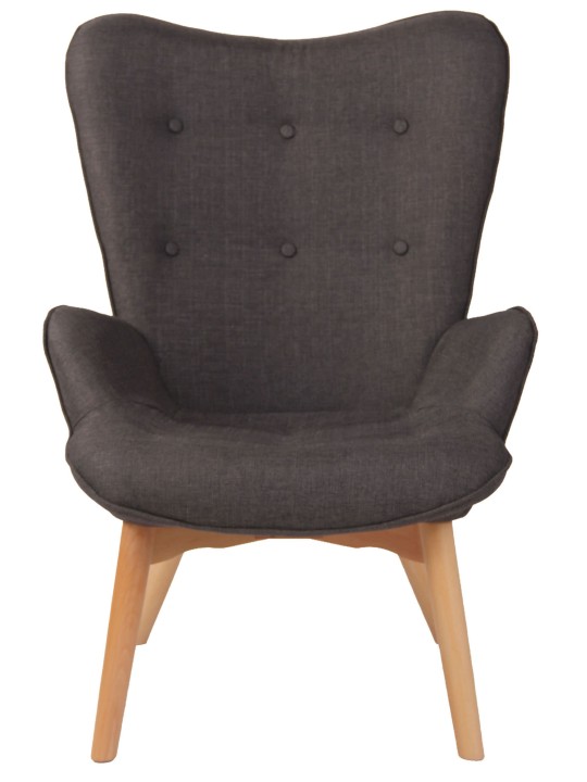 Tumbona tela Durham, gris oscuro