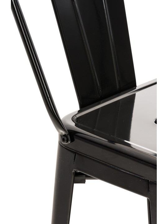 Taburete de bar Mason, negro