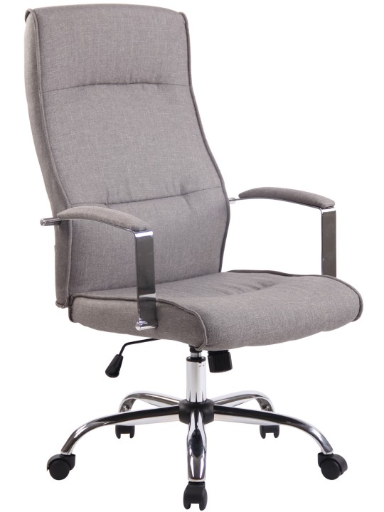 Silla de oficina tela Portland, gris