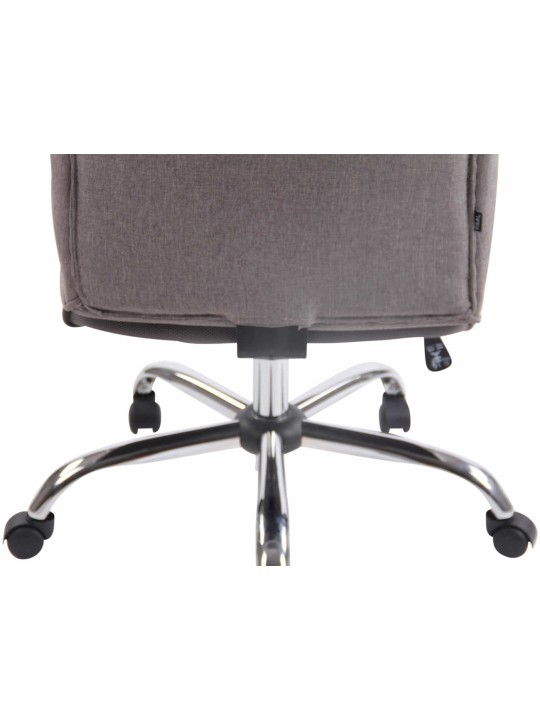 Silla de oficina tela Portland, gris