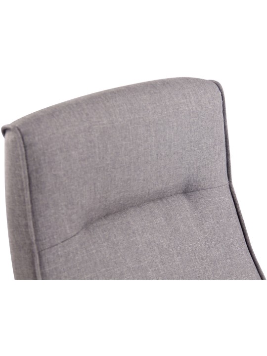 Silla de oficina tela Portland con función masaje, gris