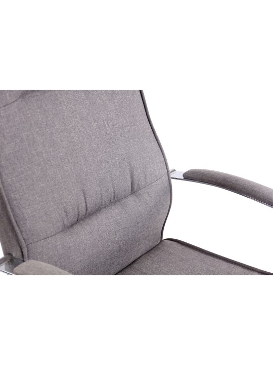 Silla de oficina tela Portland con función masaje, gris