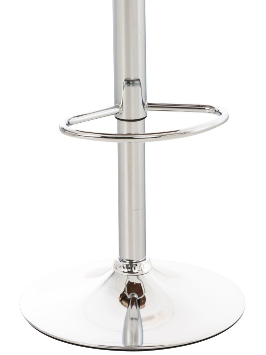 Juego de 2 taburetes de bar Sarnia piel sintética, nogal/negro Juego de 2 taburetes de bar Sarnia piel sintética, nogal/negro