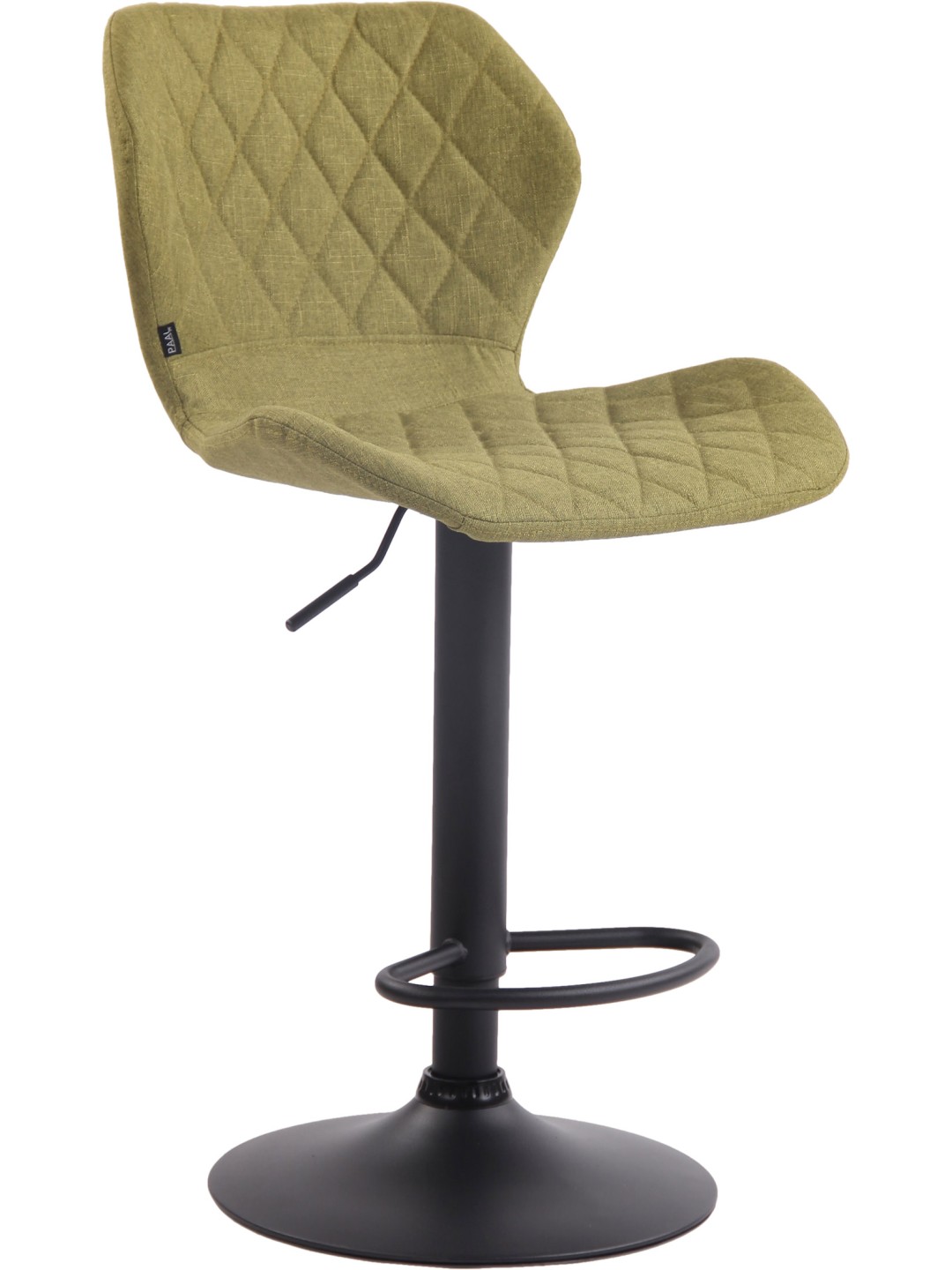 Taburete de bar tejido de corcho, verde