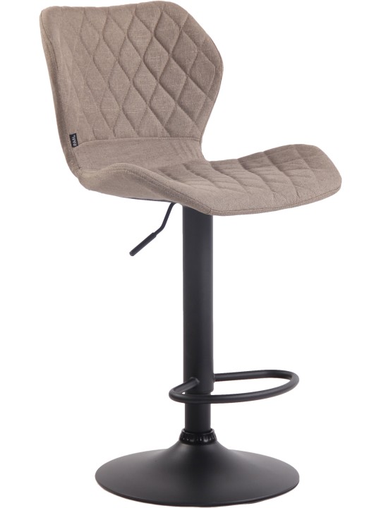 Taburete de bar tejido de corcho, taupe Taburete de bar tejido de corcho, taupe