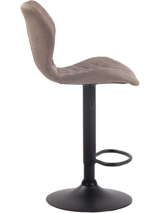 Taburete de bar tejido de corcho, taupe Taburete de bar tejido de corcho, taupe