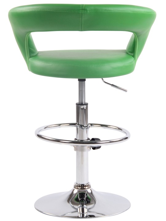 Taburete de bar Jaen piel sintética, verde Taburete de bar Jaen piel sintética, verde