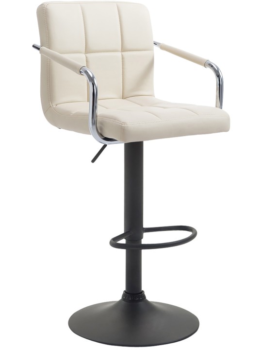 Taburete de bar Lucy V2, crema
