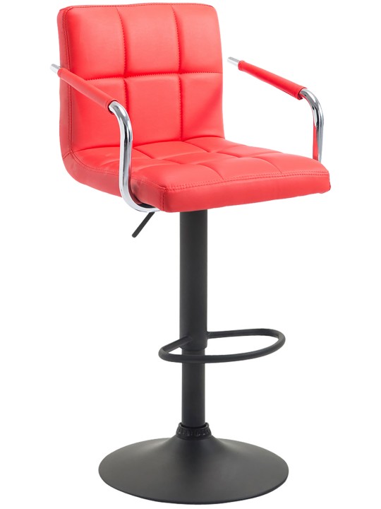 Taburete de bar Lucy V2, rojo
