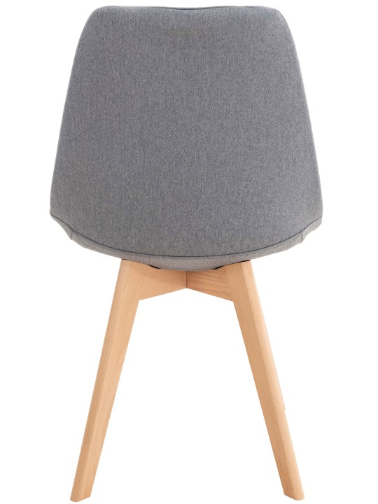 Silla Linares tela, gris claro Silla Linares tela, gris claro