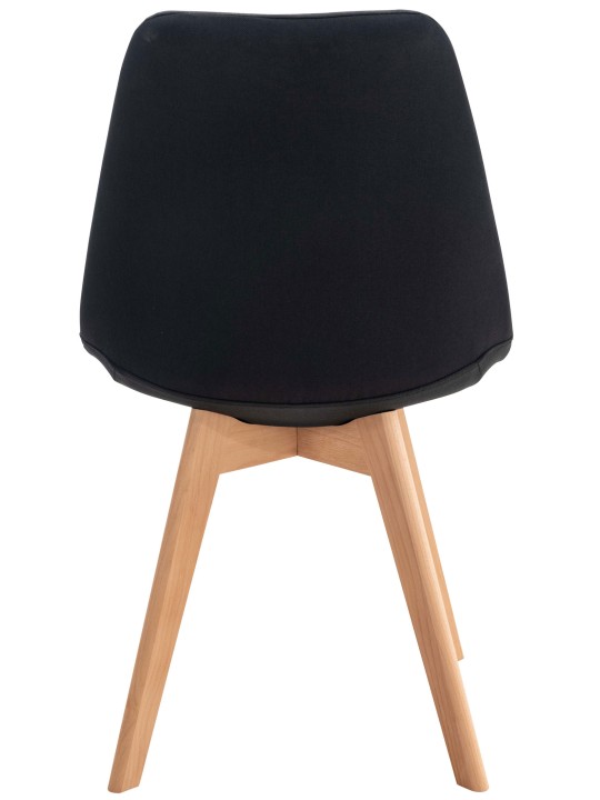 Silla Linares tela, negro Silla Linares tela, negro