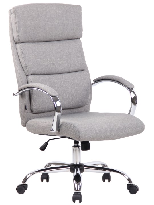 Silla de oficina tela Bradford, gris