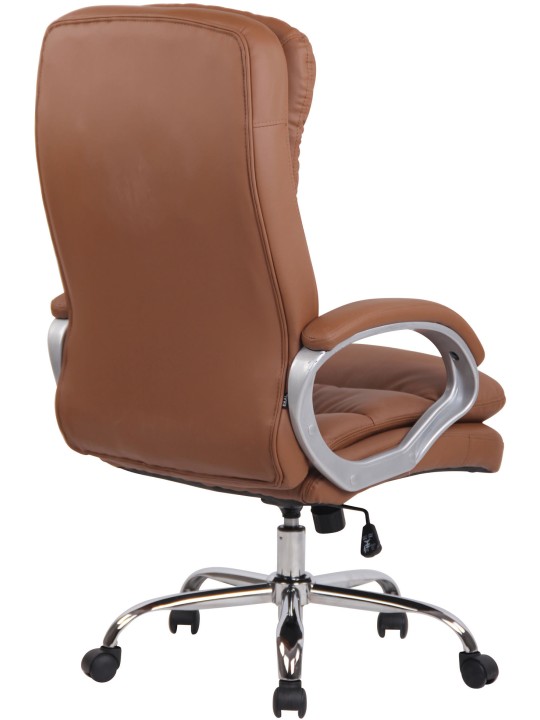 Silla de oficina BIG Vancouver, marrón claro