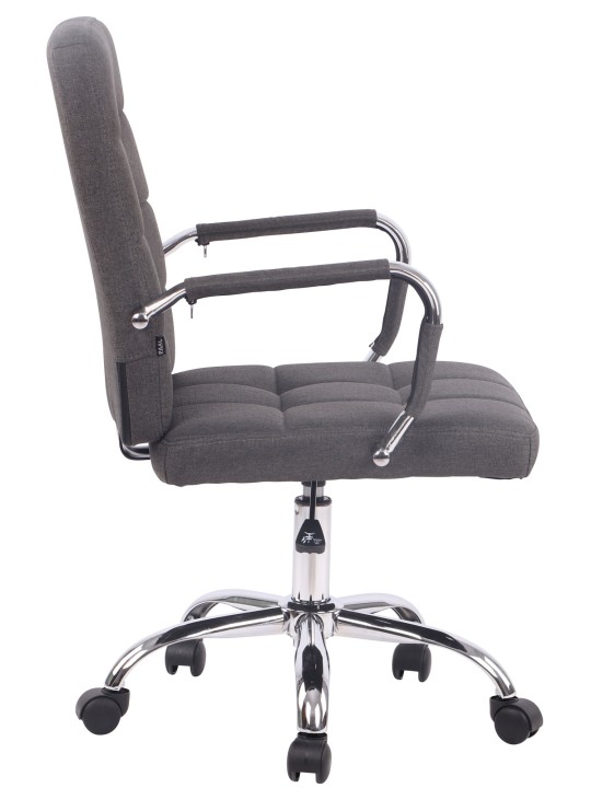 Silla de oficina Deli PRO tela, gris oscuro Silla de oficina Deli PRO tela, gris oscuro