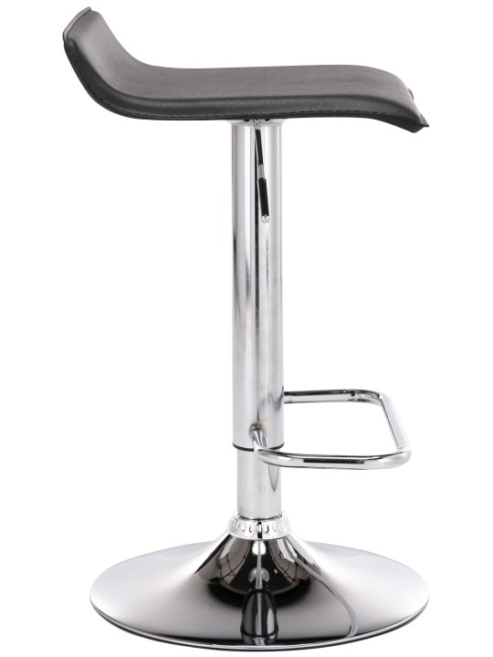 Juego de 2 taburetes de bar Dyn, negro