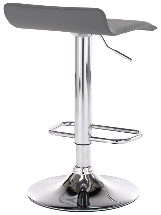 Juego de 2 taburetes de bar Dyn, gris