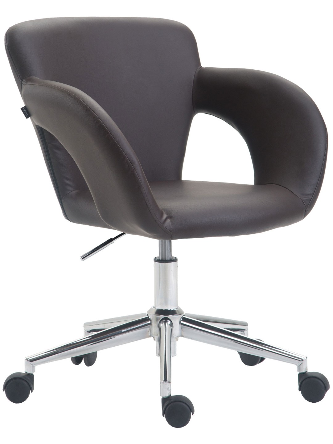 Silla de oficina Edison, marrón