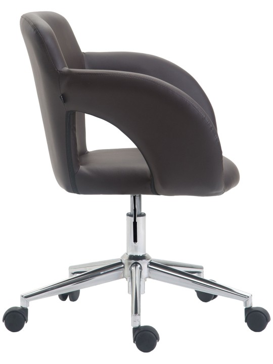 Silla de oficina Edison, marrón Silla de oficina Edison, marrón