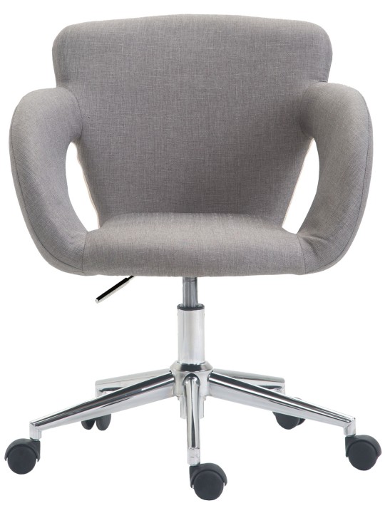 Silla de oficina tela Edison, gris