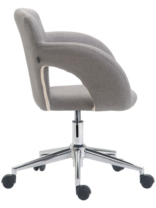 Silla de oficina tela Edison, gris