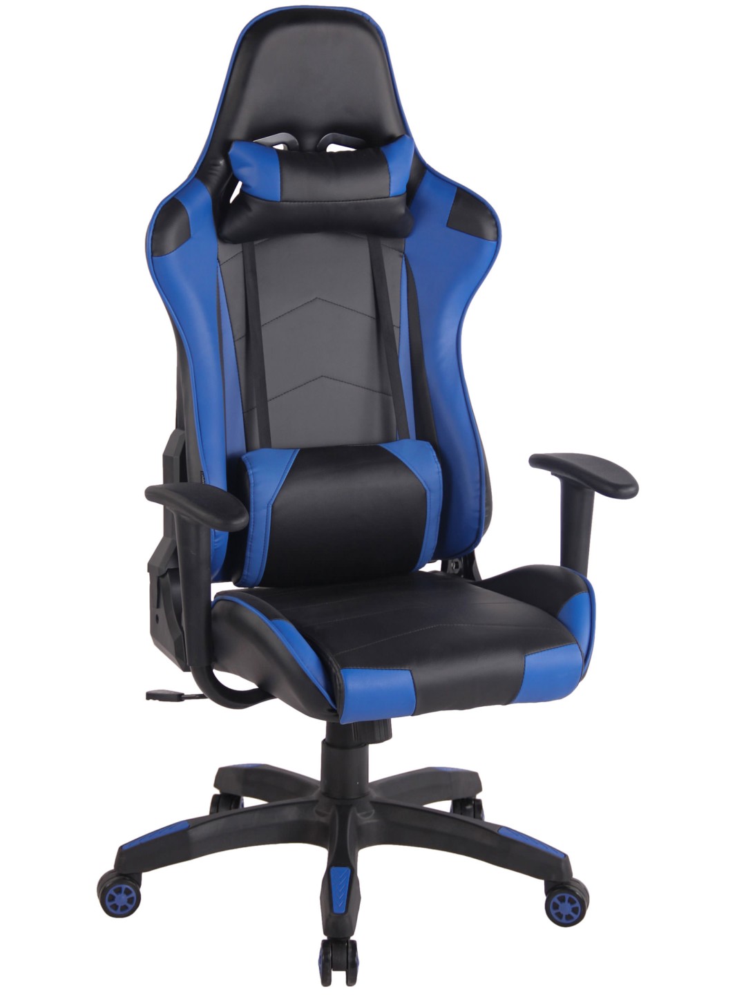 Silla de oficina Miracle V2, negro/azul