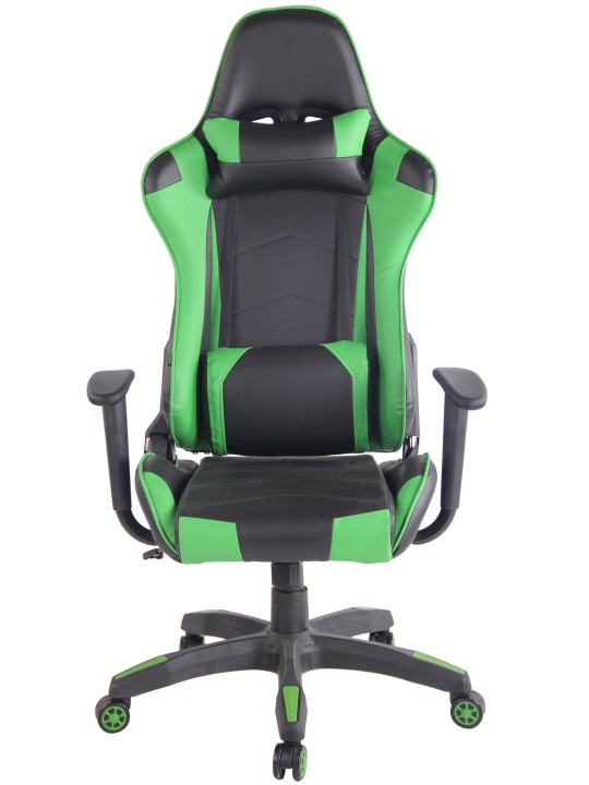 Silla de oficina Miracle V2, negro/verde
