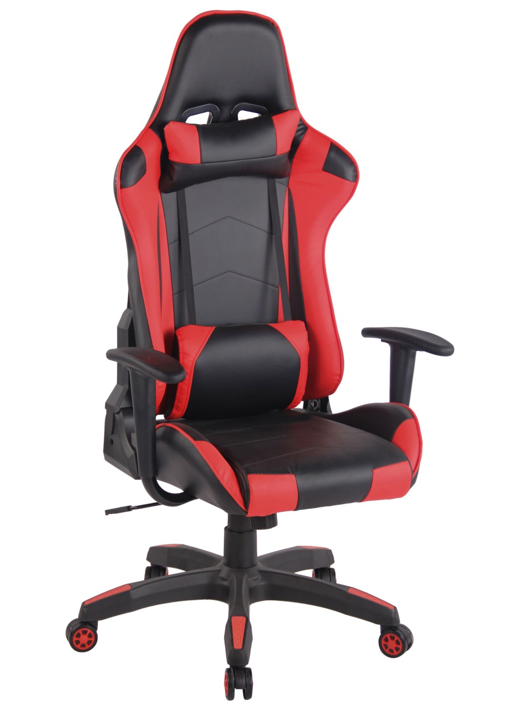 Silla de oficina Miracle V2, negro/rojo