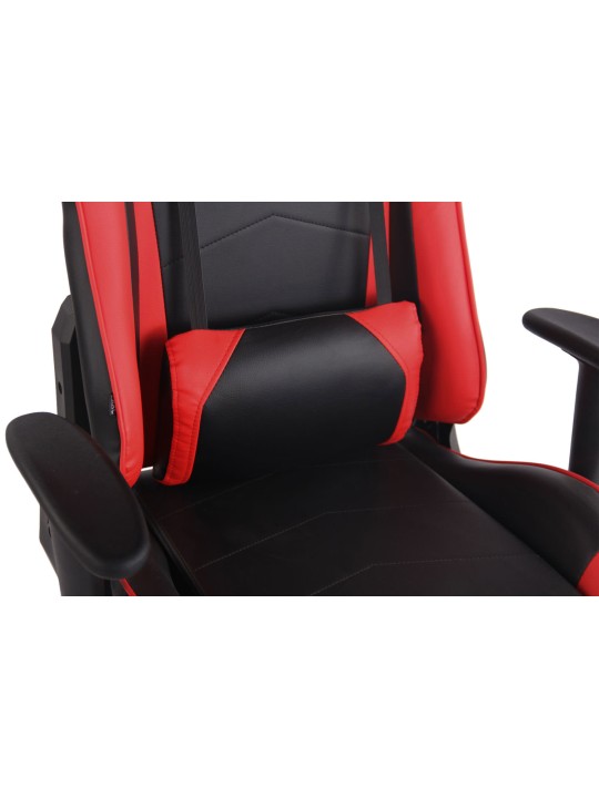 Silla de oficina Miracle V2, negro/rojo