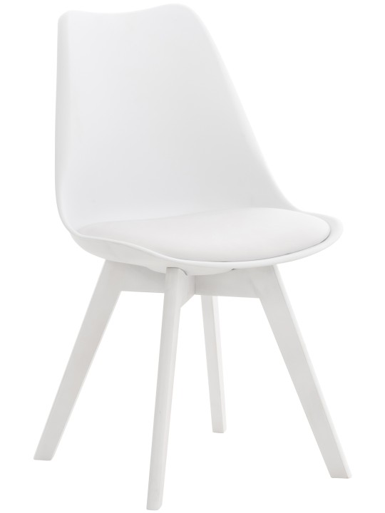 Silla Linares, blanco/blanco Silla Linares, blanco/blanco