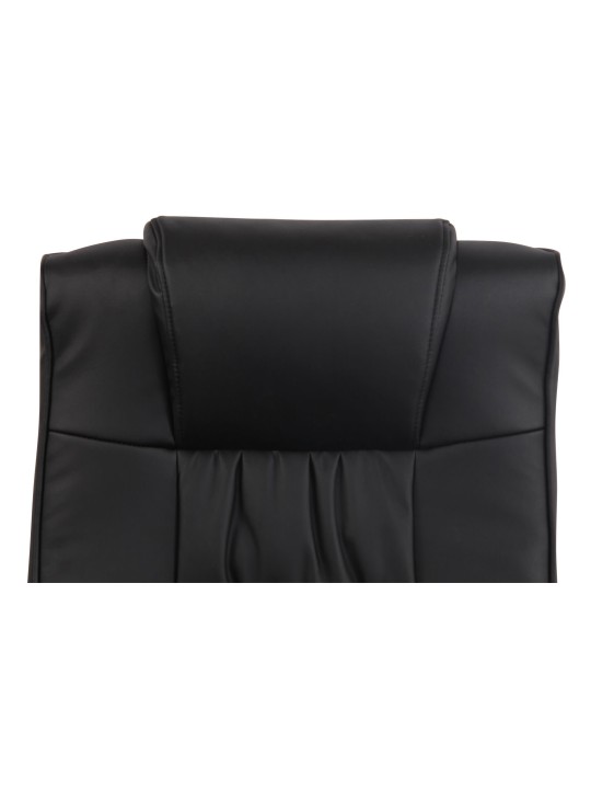 Sillón Ennis con reposapiés, negro Sillón Ennis con reposapiés, negro