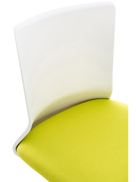 Silla de oficina Apolda tela, verde