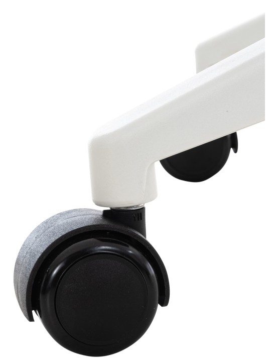 Silla de oficina Apolda piel sintética, negro