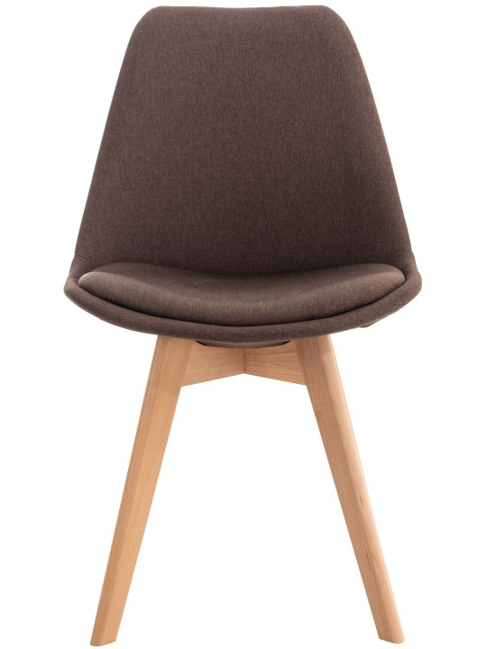 Silla Linares tela, marrón Silla Linares tela, marrón