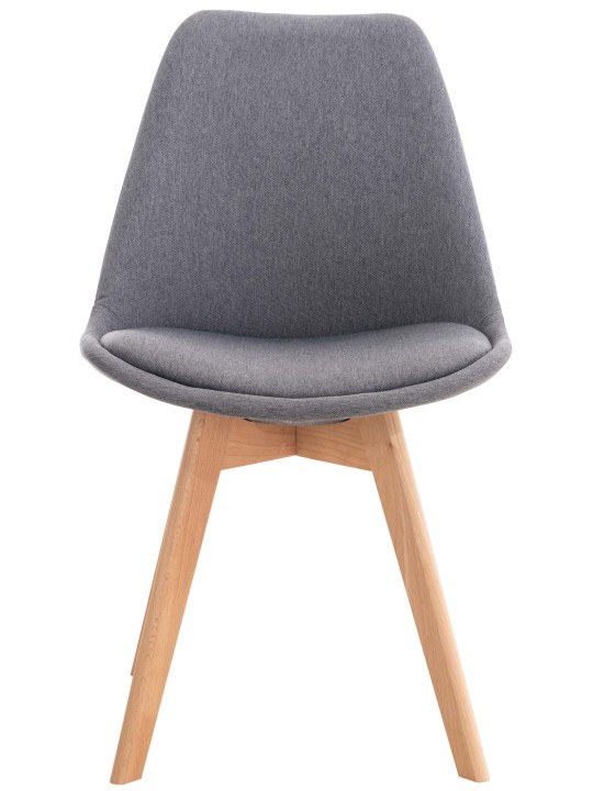 Silla Linares tela, gris Silla Linares tela, gris